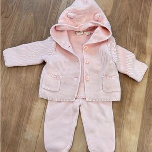 ‼️ SOLD ‼️ Baby Gap Pink Knit Sweater Set